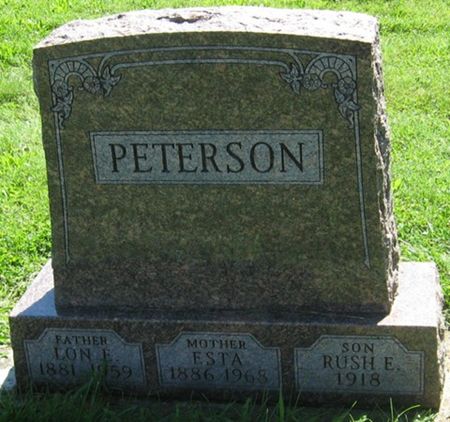 PETERSON, ESTA - Louisa County, Iowa | ESTA PETERSON 