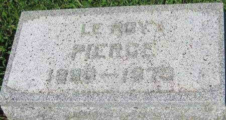 PIERCE, LEROY - Louisa County, Iowa | LEROY PIERCE 