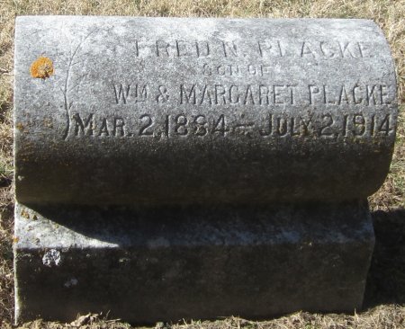 PLACKE, FRED N. - Louisa County, Iowa | FRED N. PLACKE 