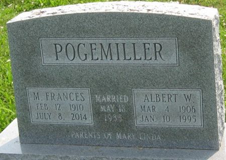 POGEMILLER, M. FRANCES - Louisa County, Iowa | M. FRANCES POGEMILLER 