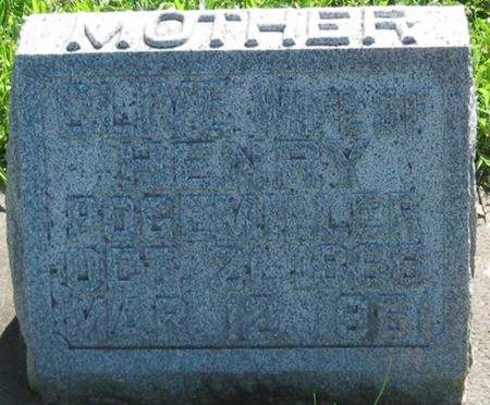 POGEMILLER, OLIVE - Louisa County, Iowa | OLIVE POGEMILLER 