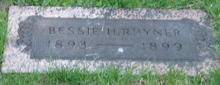 RHYNER, BESSIE H. - Louisa County, Iowa | BESSIE H. RHYNER 