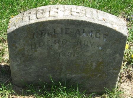 ROBISON, NELLIE ALICE - Louisa County, Iowa | NELLIE ALICE ROBISON 