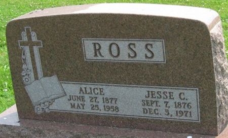 ROSS, ALICE - Louisa County, Iowa | ALICE ROSS 