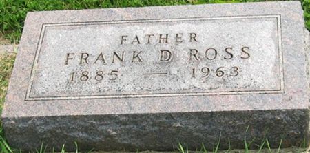ROSS, FRANK D. - Louisa County, Iowa | FRANK D. ROSS 