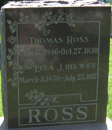 ROSS, ELLA J. - Louisa County, Iowa | ELLA J. ROSS 