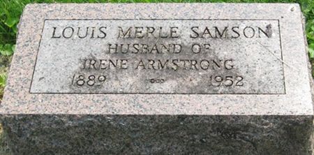 SAMSON, LOUIS MERLE - Louisa County, Iowa | LOUIS MERLE SAMSON 