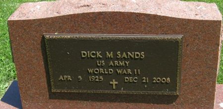 SANDS, DICK M. - Louisa County, Iowa | DICK M. SANDS 