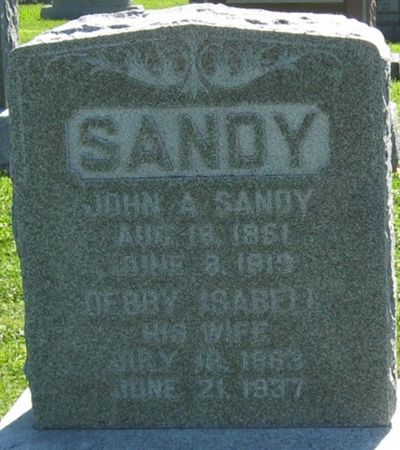 SANDY, JOHN A. - Louisa County, Iowa | JOHN A. SANDY 