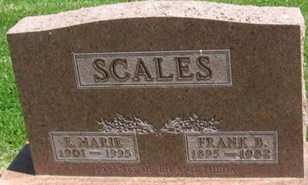 SCALES, E. MARIE - Louisa County, Iowa | E. MARIE SCALES 