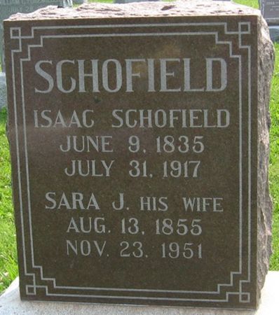 SCHOFIELD, SARA J. - Louisa County, Iowa | SARA J. SCHOFIELD 