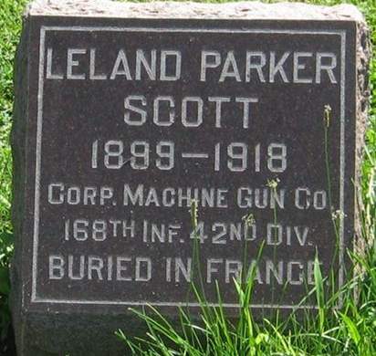 SCOTT, LELAND PARKER - Louisa County, Iowa | LELAND PARKER SCOTT 