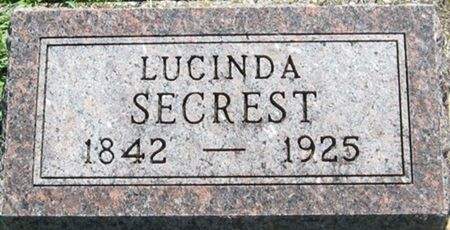 SECREST, LUCINDA - Louisa County, Iowa | LUCINDA SECREST 