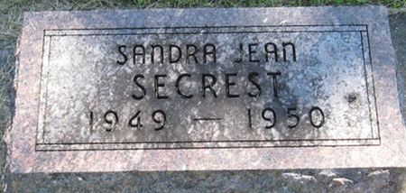 SECREST, SANDRA JEAN - Louisa County, Iowa | SANDRA JEAN SECREST 