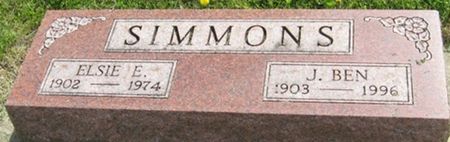 SIMMONS, ELSIE E. - Louisa County, Iowa | ELSIE E. SIMMONS 