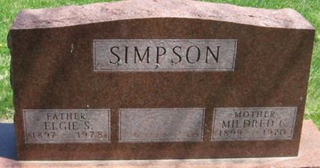 SIMPSON, MILDRED C. - Louisa County, Iowa | MILDRED C. SIMPSON 