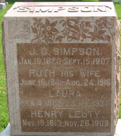 SIMPSON, RUTH - Louisa County, Iowa | RUTH SIMPSON 