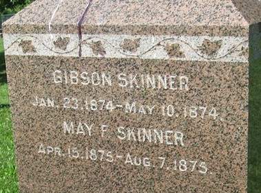SKINNER, MAY F. - Louisa County, Iowa | MAY F. SKINNER 