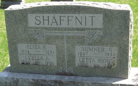 SHAFFNIT, LETTA - Louisa County, Iowa | LETTA SHAFFNIT 