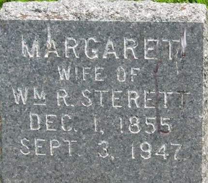 STERETT, MARGARET - Louisa County, Iowa | MARGARET STERETT 