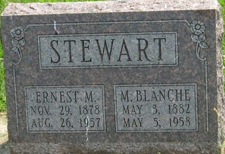 STEWART, M. BLANCHE - Louisa County, Iowa | M. BLANCHE STEWART 