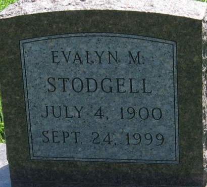 STODGELL, EVALYN M. - Louisa County, Iowa | EVALYN M. STODGELL 