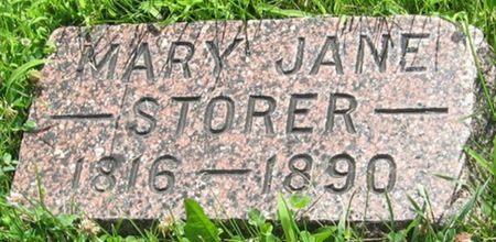 STORER, MARY JANE - Louisa County, Iowa | MARY JANE STORER 
