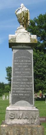 SWAN, G. M., REV - Louisa County, Iowa | G. M., REV SWAN 