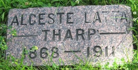 THARP, ALCESTE - Louisa County, Iowa | ALCESTE THARP 