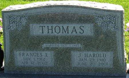 THOMAS, FRANCES L. - Louisa County, Iowa | FRANCES L. THOMAS 