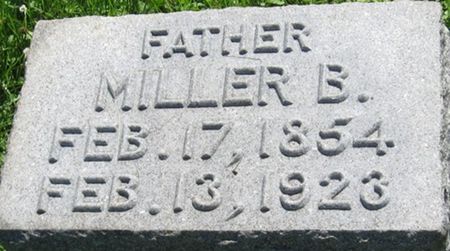 TIMMONS, MILLER B. - Louisa County, Iowa | MILLER B. TIMMONS 