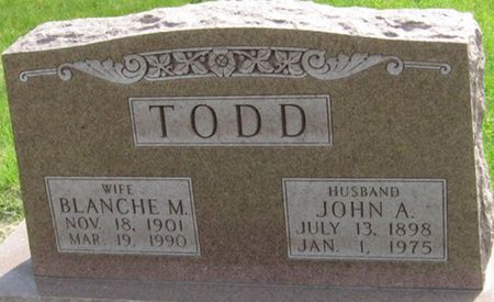 TODD, BLANCHE M. - Louisa County, Iowa | BLANCHE M. TODD 
