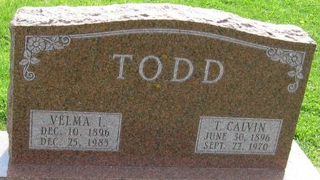 TODD, T. CALVIN - Louisa County, Iowa | T. CALVIN TODD 