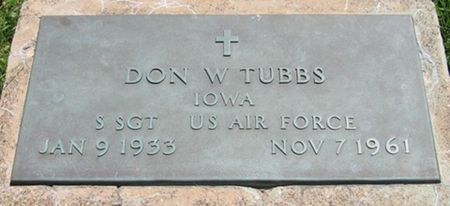 TUBBS, DON W. - Louisa County, Iowa | DON W. TUBBS 