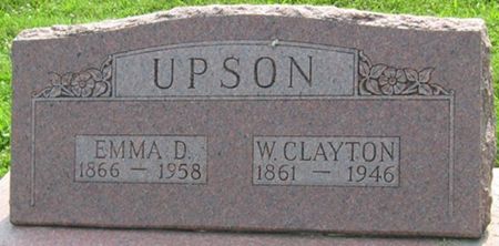 UPSON, EMMA D. - Louisa County, Iowa | EMMA D. UPSON 