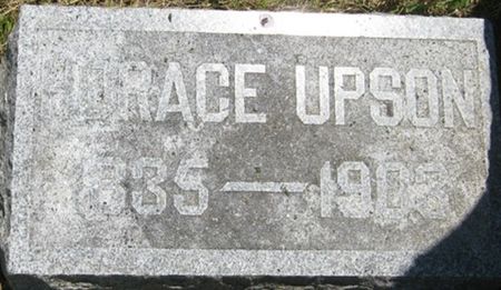 UPSON, HORACE - Louisa County, Iowa | HORACE UPSON 