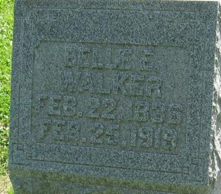WALKER, BELLE E. - Louisa County, Iowa | BELLE E. WALKER 