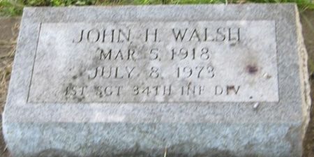 WALSH, JOHN H. - Louisa County, Iowa | JOHN H. WALSH 