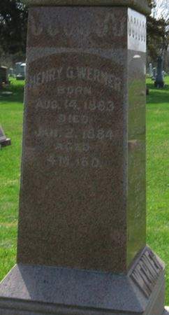 WERNER, HENRY G. - Louisa County, Iowa | HENRY G. WERNER 