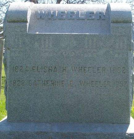 WHEELER, CATHERINE E. - Louisa County, Iowa | CATHERINE E. WHEELER 