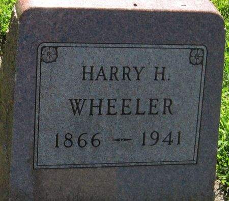 WHEELER, HARRY H. - Louisa County, Iowa | HARRY H. WHEELER 
