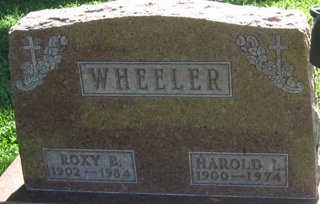 WHEELER, ROXY B. - Louisa County, Iowa | ROXY B. WHEELER 