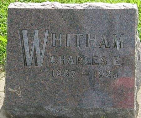 WHITHAM, CHARLES E. - Louisa County, Iowa | CHARLES E. WHITHAM 