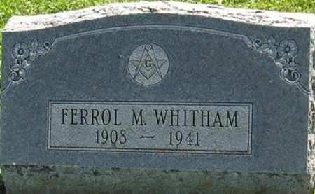 WHITHAM, FERROL M. - Louisa County, Iowa | FERROL M. WHITHAM 