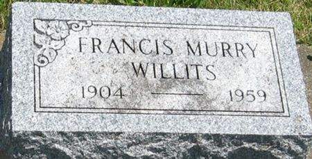 WILLITS, FRANCIS MURRY - Louisa County, Iowa | FRANCIS MURRY WILLITS 