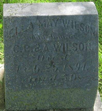 WILSON, ELLA MAY - Louisa County, Iowa | ELLA MAY WILSON 
