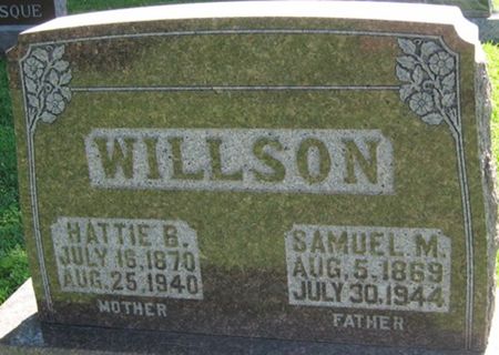 WILSON, HATTIE B. - Louisa County, Iowa | HATTIE B. WILSON 