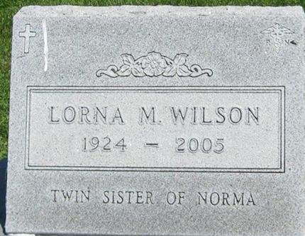 WILSON, LORNA M. - Louisa County, Iowa | LORNA M. WILSON 