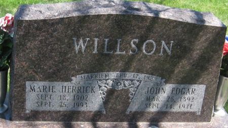 WILSON, MARIE - Louisa County, Iowa | MARIE WILSON 