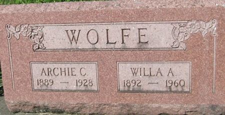 WOLFE, ARCHIE C. - Louisa County, Iowa | ARCHIE C. WOLFE 